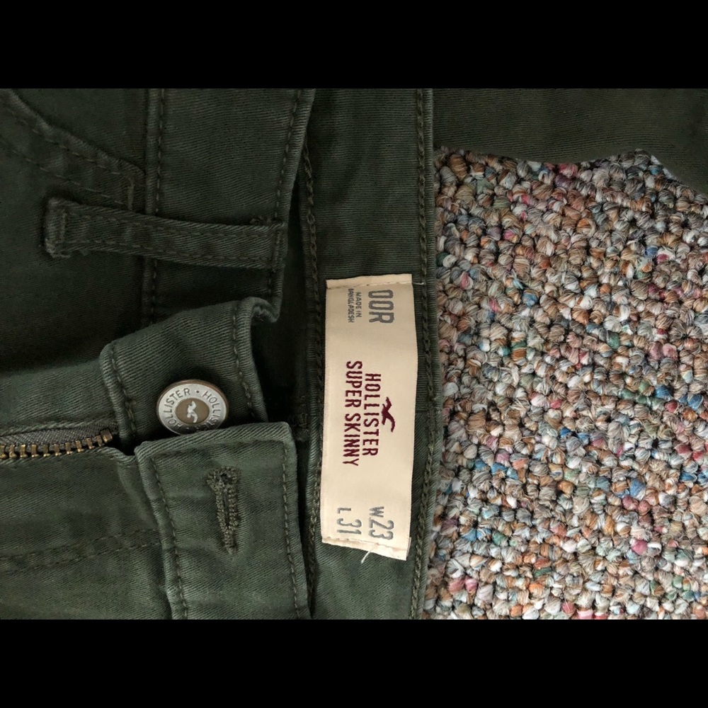 Hollister 00 reg skinny pants